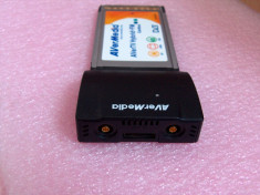 Vand tuner TV-FM PCMCIA foto