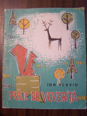 Puiul de veverita - Ion Vlasiu. Ilustratii Popovici Constantin (1967) foto