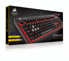 Tastatura Corsair Strafe Gaming MX brown, USB, neagra foto