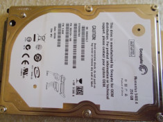 Vand Seagate Momentus 5400.4 250GB SATA2 in stare perfecta de functionare! foto