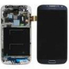 Display Cu Touchscreen Si Rama Samsung I9505 Galaxy S4 Original Negru-Cu Rama foto