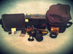 Kit aparat foto DSLR Nikon D90 18-105mm f/3.5-5.6G ED VR foto