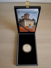 Romania 10 Lei 2007 PROOF ! Manastirea Snagov, Piesa de colectie! foto