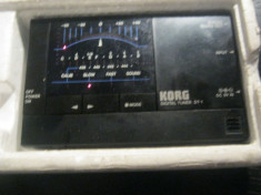 Korg Digital Tuner Dt-1 (stare perfecta in cutie originala) foto