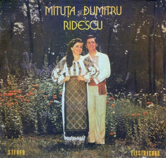 Mituta Si Dumitru Ridescu - Pe Deal Pe La Crevenic (Vinyl) foto