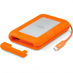 Hard disk extern LaCie Rugged v2 USB3 Thunderbolt with cable, 2 TB, USB 3.0, Shock Resistant foto