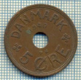6559 MONEDA - DANEMARCA (DANMARK) - 5 ORE - ANUL 1940 -starea care se vede, Europa