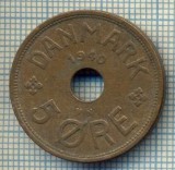 6555 MONEDA - DANEMARCA (DANMARK) - 5 ORE - ANUL 1940 -starea care se vede, Europa