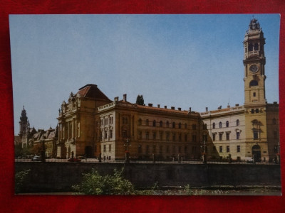SEPT15-Vedere/Carte postala-Oradea-Consiliul popular municipal-necirculata foto