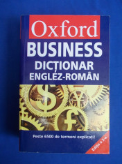 Oxford Business Dictionar Englez Roman 2007 Arhiva Okazii Ro