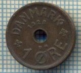 6582 MONEDA - DANEMARCA (DANMARK) - 1 ORE - ANUL 1928 -starea care se vede, Europa