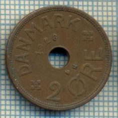 6596 MONEDA - DANEMARCA (DANMARK) - 2 ORE - ANUL 1928 -starea care se vede