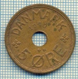 6564 MONEDA - DANEMARCA (DANMARK) - 5 ORE - ANUL 1940 -starea care se vede, Europa