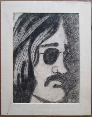 John Lennon - semnat monogramic P.R. foto