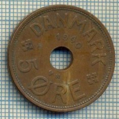 6554 MONEDA - DANEMARCA (DANMARK) - 5 ORE - ANUL 1940 -starea care se vede