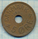 6558 MONEDA - DANEMARCA (DANMARK) - 5 ORE - ANUL 1940 -starea care se vede, Europa