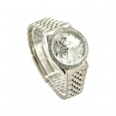 Ceas dama Automatic GOER Butterfly SILVER Edition CEL MAI MIC PRET Grantat foto