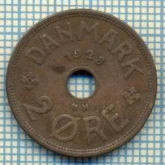 6594 MONEDA - DANEMARCA (DANMARK) - 2 ORE - ANUL 1928 -starea care se vede