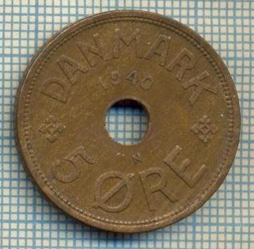 6566 MONEDA - DANEMARCA (DANMARK) - 5 ORE - ANUL 1940 -starea care se vede foto