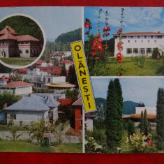 SEPT15-Vedere/Carte postala-Olanesti-Intreg postal-circulat