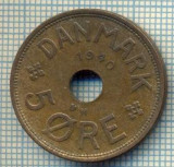 6567 MONEDA - DANEMARCA (DANMARK) - 5 ORE - ANUL 1940 -starea care se vede, Europa