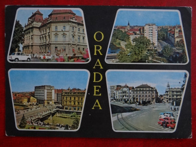 SEPT15-Vedere/Carte postala-Oradea-Atractii turistice din Oradea-necirculata foto