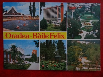 SEPT15-Vedere/Carte postala-Oradea-Baile Felix-circulata foto