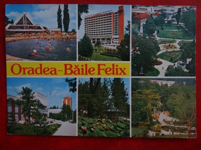 SEPT15-Vedere/Carte postala-Oradea-Baile Felix-circulata