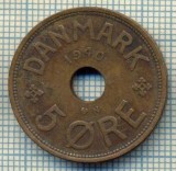 6550 MONEDA - DANEMARCA (DANMARK) - 5 ORE - ANUL 1940 -starea care se vede, Europa