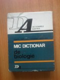 N6 Mic Dictionar De Biologie - Teofil Craciun, Virginia Craciun