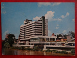 SEPT15-Vedere/Carte postala-Oradea-Hotel Dacia-Circulata, Printata