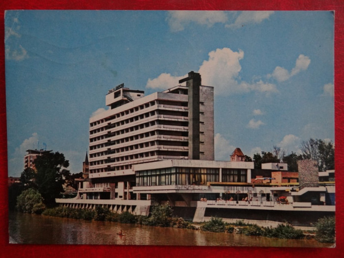 SEPT15-Vedere/Carte postala-Oradea-Hotel Dacia-Circulata
