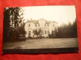 Ilustrata-Fotografie- Hotel Cazino- Sokolet -Bulgaria 1935 cu vigneta Romania, Circulata