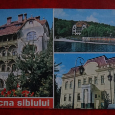 SEPT15-Vedere/Carte postala-Ocna Sibiului-circulata