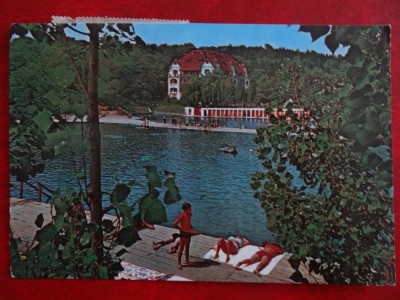 SEPT15-Vedere/Carte postala-Ocna Sibiului-Strandul-circulata foto