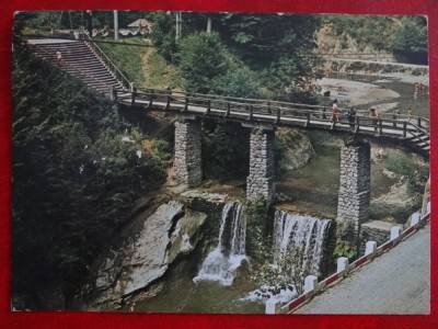 SEPT15-Vedere/Carte postala-Olanesti-Cascada-circulata foto