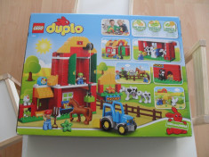 Vand Lego Duplo-10525-Big Farm, original, sigilat, 121 piese, 2-5 ani foto