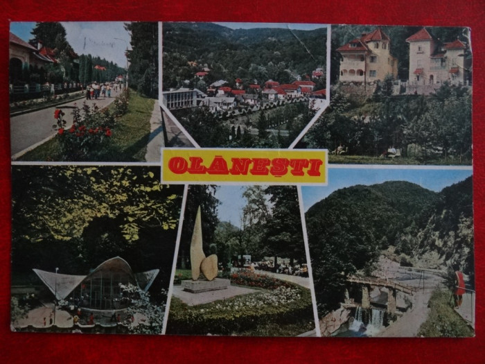 SEPT15-Vedere/Carte postala-Olanesti-circulata