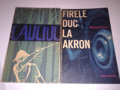 MANFRED KUNNE - CAUCIUC + FIRELE DUC LA AKRON foto