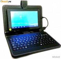 TABLETA 7 INCH QUAD CORE 1,3 GHz,CAMERA,TASTATURA DETASABILA,SOLUTIA COMPLETA foto