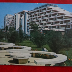 SEPT15-Vedere/Carte postala-Olimp-Hotel Amfiteatru-circulata