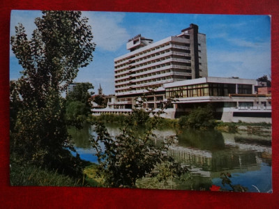 SEPT15-Vedere/Carte postala-Oradea-Hotel Dacia-circulata foto