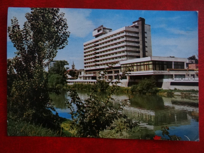 SEPT15-Vedere/Carte postala-Oradea-Hotel Dacia-circulata