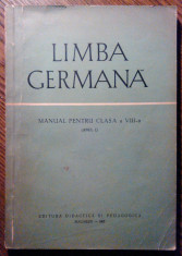 Limba Germana - Manual pentru clasa a VIII-a (anul I) foto