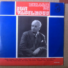 Ion Vasilescu melodii vol. 3 disc vinyl lp compilatie muzica pop usoara slagare