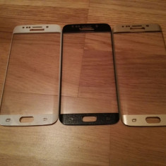 Folie sticla Samsung Galaxy S6 Edge curbata colorata tempered glass