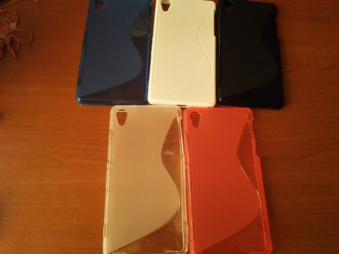 Husa Sony Xperia Z2 silicon / Cumperi 1 si primesti 3