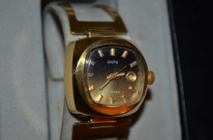 CEAS RUSESC - DAMA - 3APR - Mecanic - 30 Jewels - Placat cu aur - Vintage ! foto