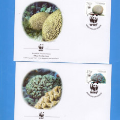 FDC WWF SET COMPLECT ANIMALE MARINE 2005 ANTILELE OLANDEZE