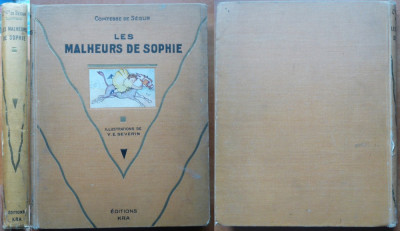 Contesa de Segur , Problemele lui Sofia , 1930 , ed. bibliofila cu heliogravuri foto